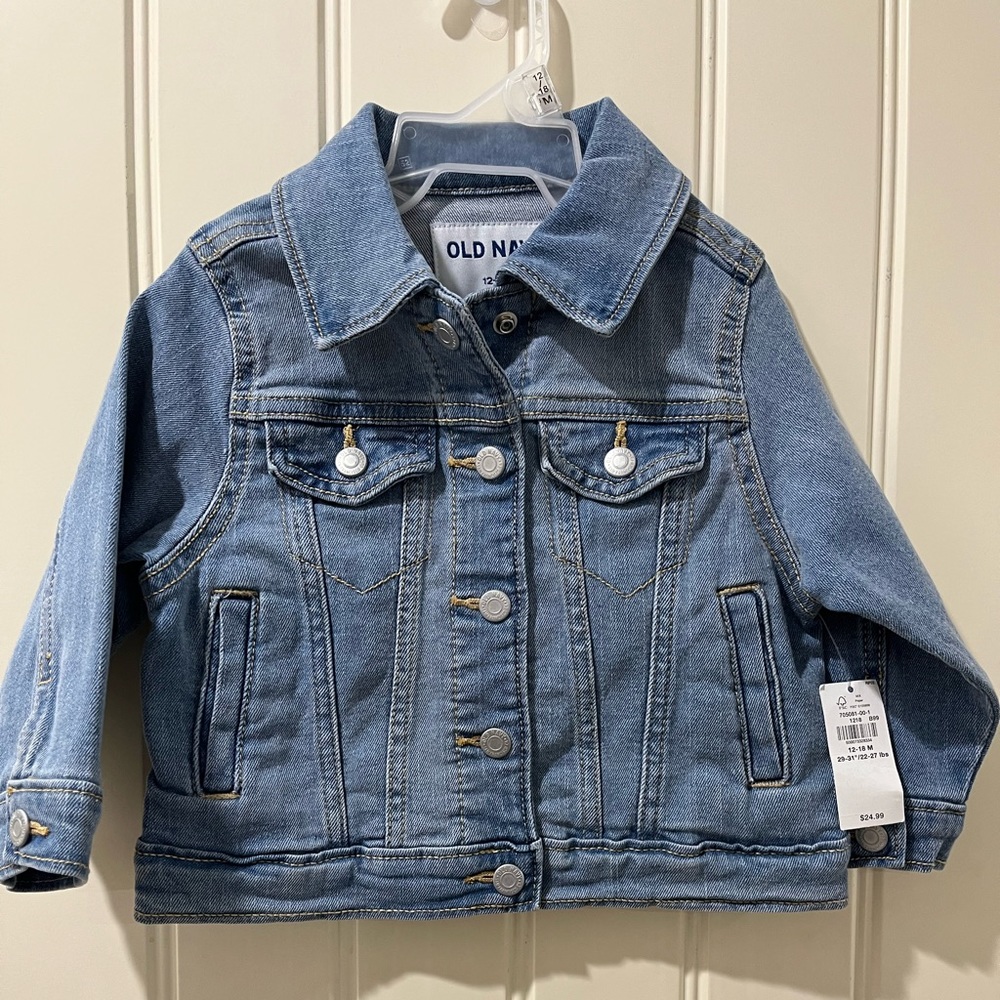 Old Navy toddler denim jacket